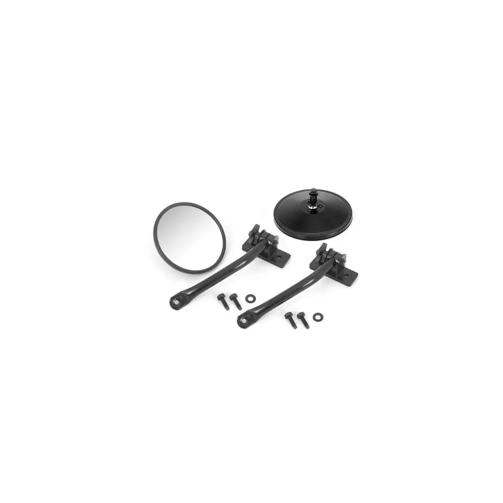 Quick Release Round Mirror - Black - RUR11025.11
